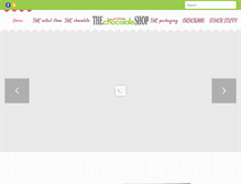 Tablet Screenshot of marionchocolateshop.com